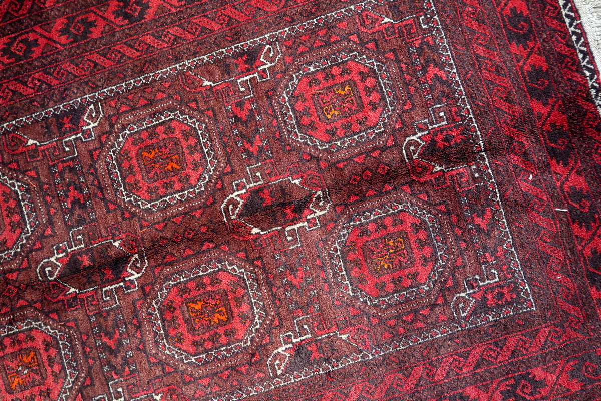 Side view highlighting the rich texture and depth of the natural wool fibers