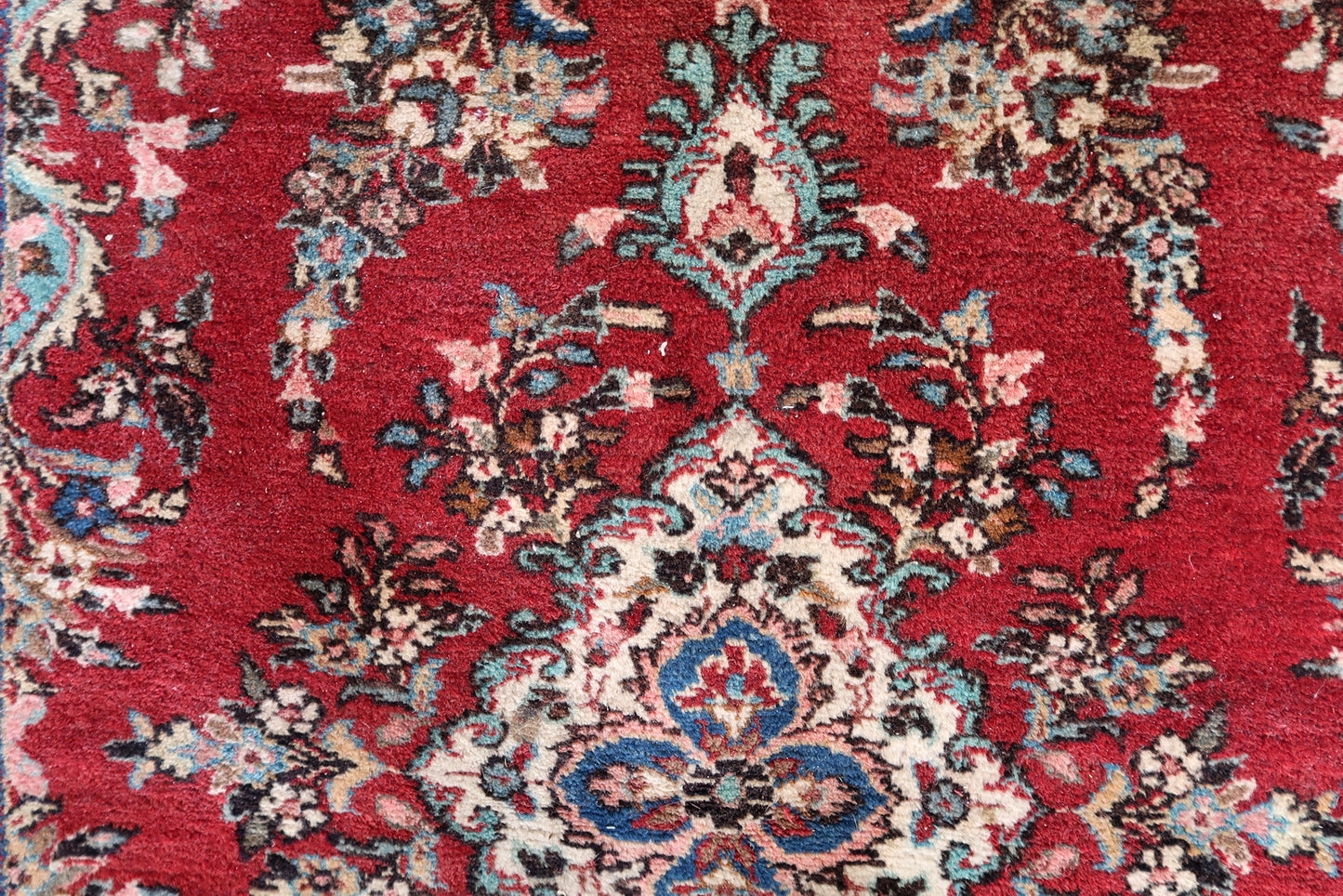 Classic Persian border detail with scrolling patterns
