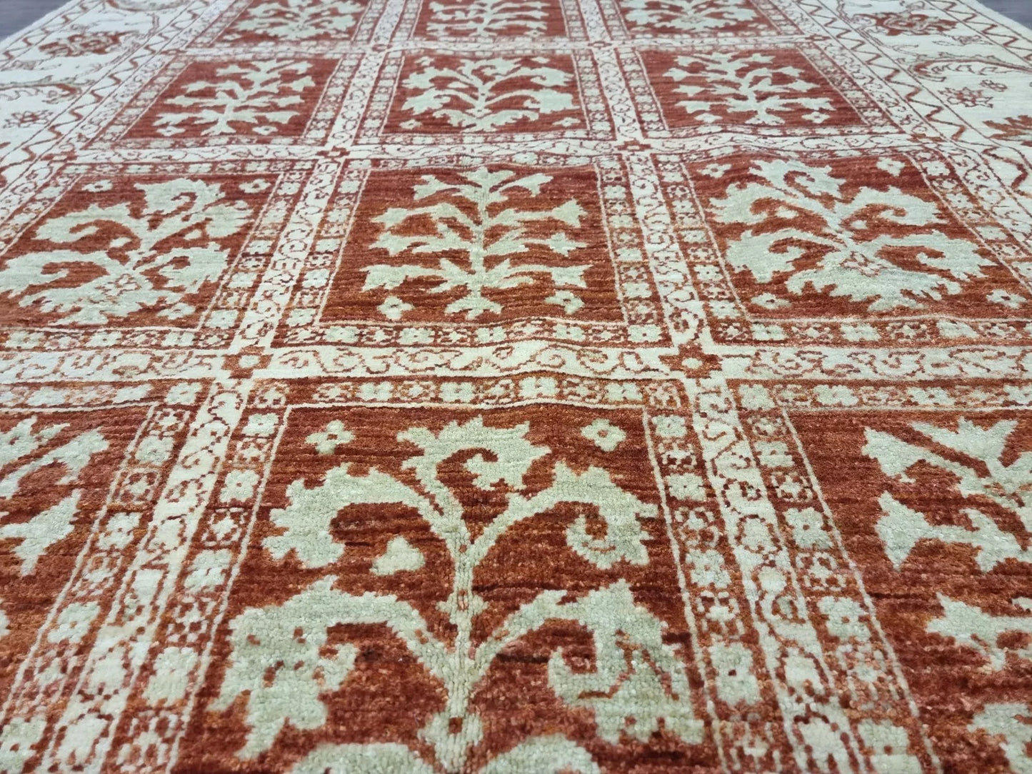 1980s vintage wool rug from Afghanistan
