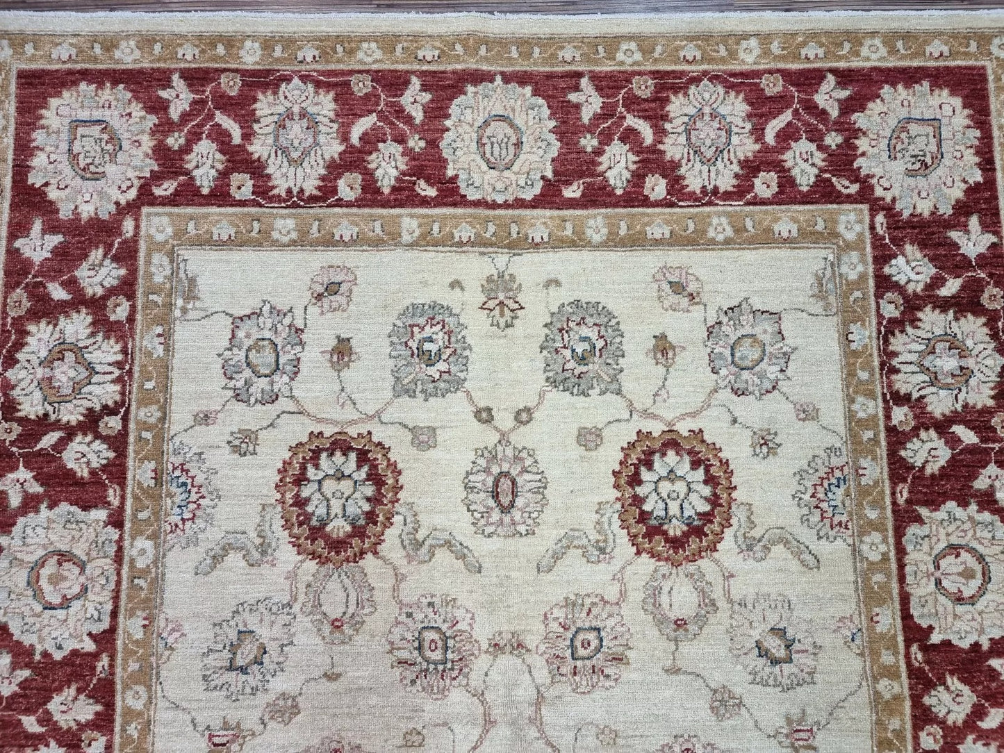 Classic Ziegler motif vintage rug