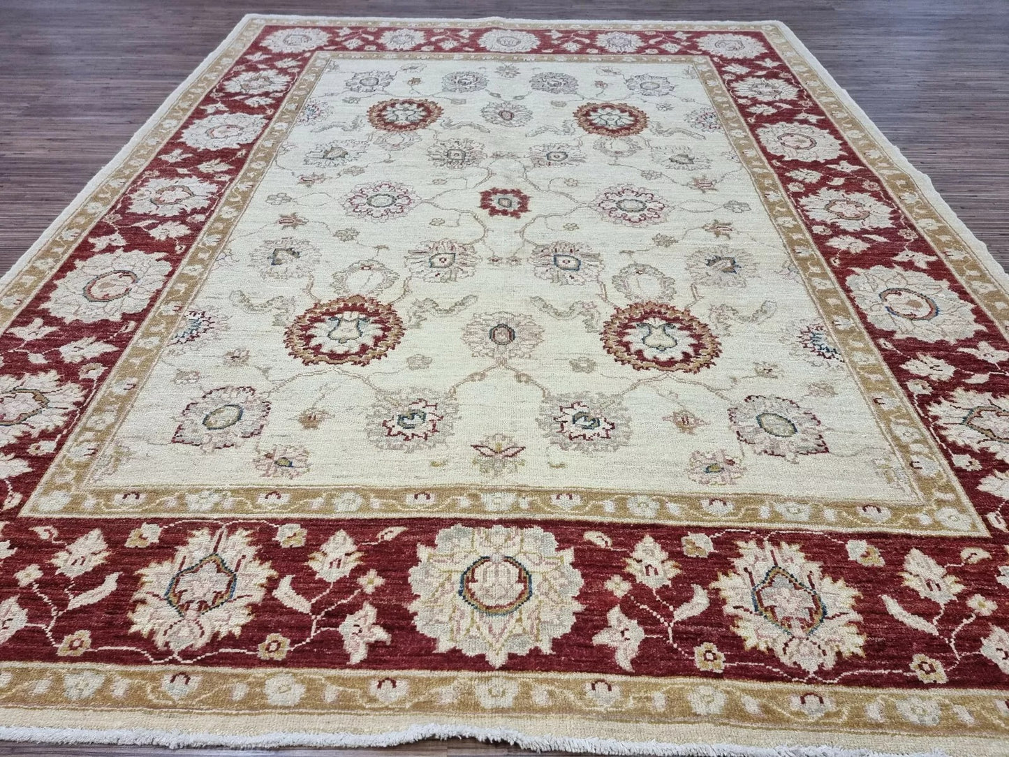 1980s vintage wool rug from Afghanistan
