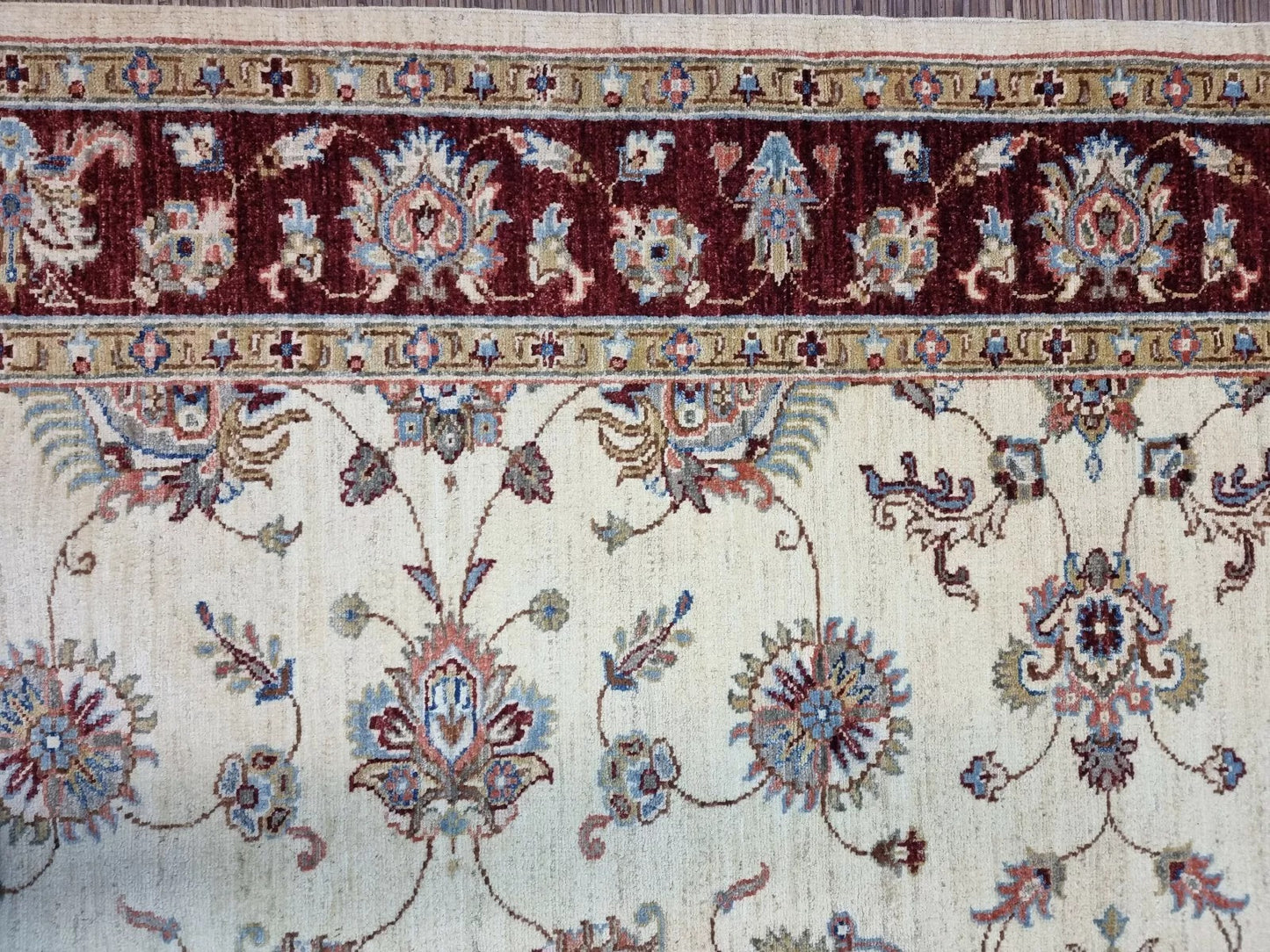 Classic Afghan Ziegler Rug β Traditional Craftsmanship