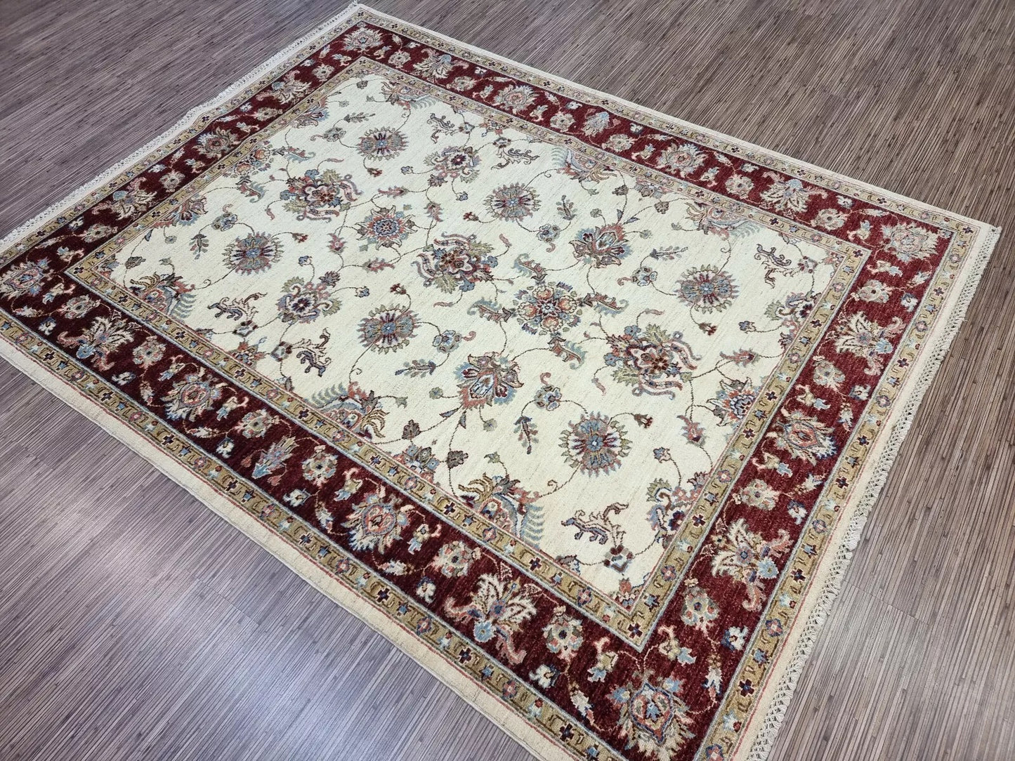 Vintage Afghan Rug β Authentic Hand-knotted Design