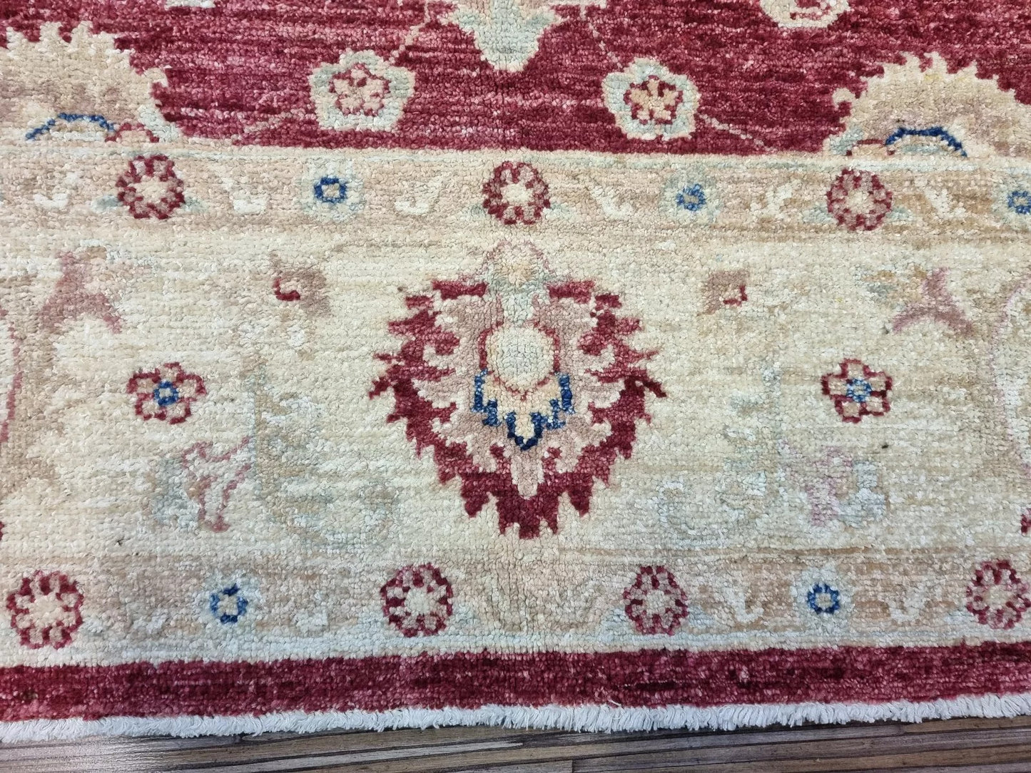 Classic Afghan Ziegler Rug β Traditional Craftsmanship