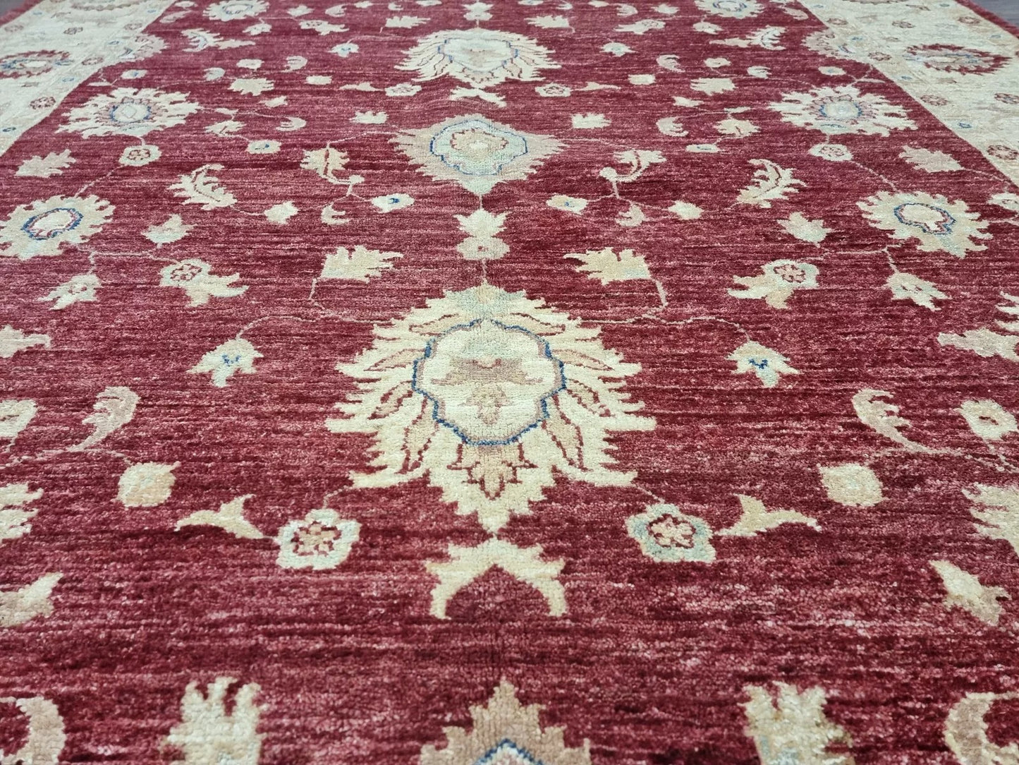 Traditional Ziegler Pattern in Warm Terracotta Tones