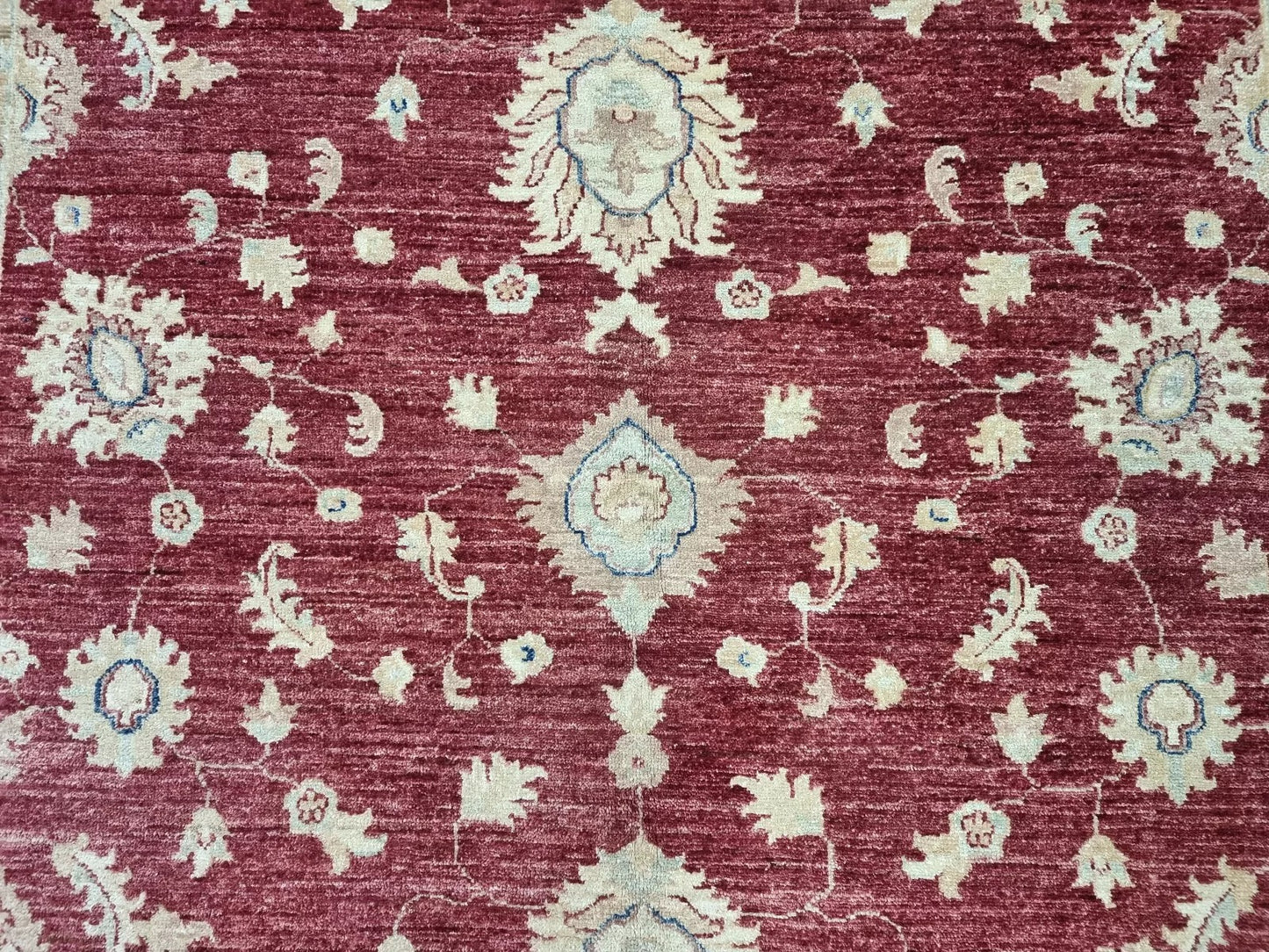 Terracotta Afghan Rug β High-Quality Wool