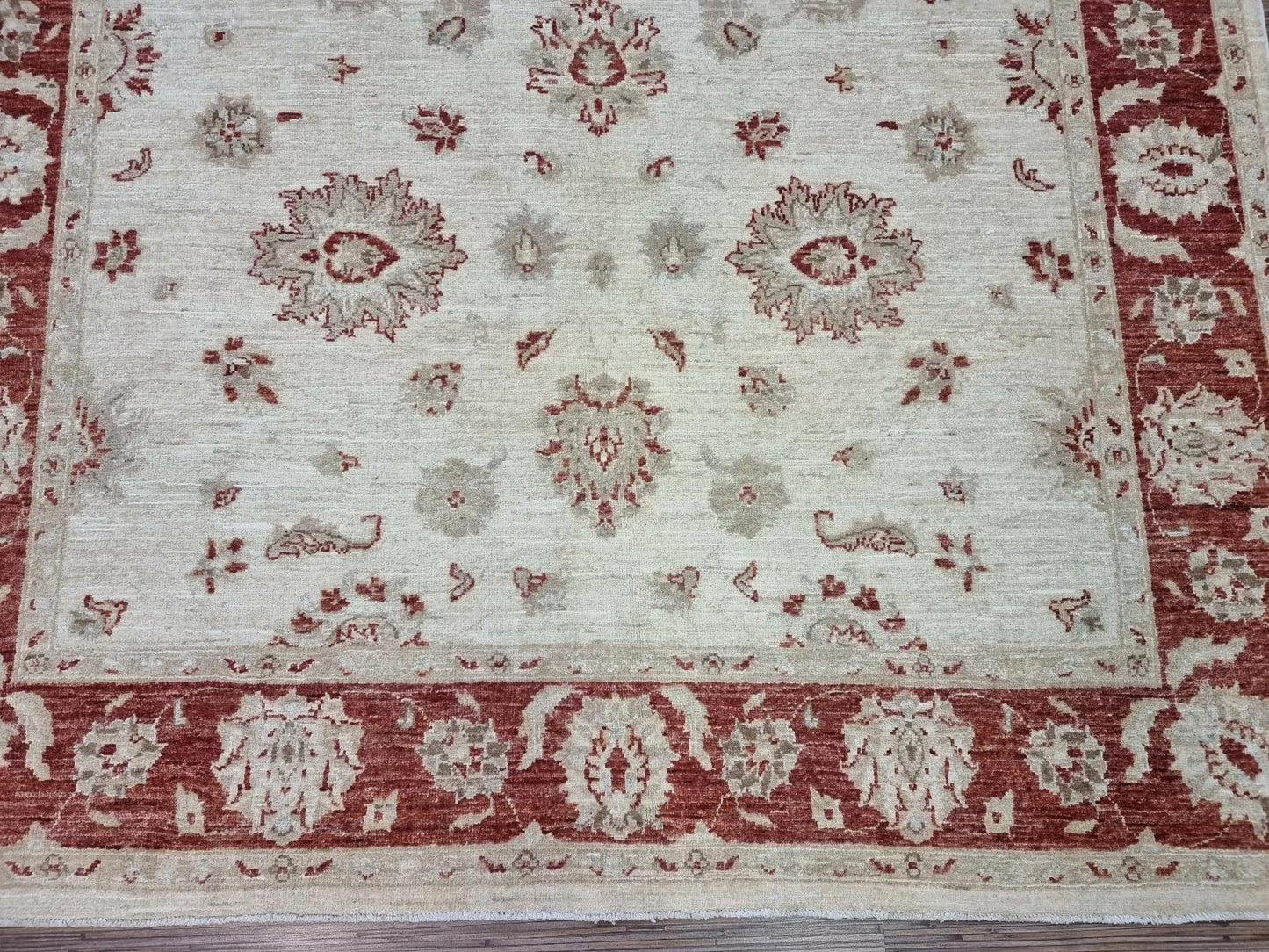 Afghan Ziegler rug — a blend of traditional craftsmanship and timeless design