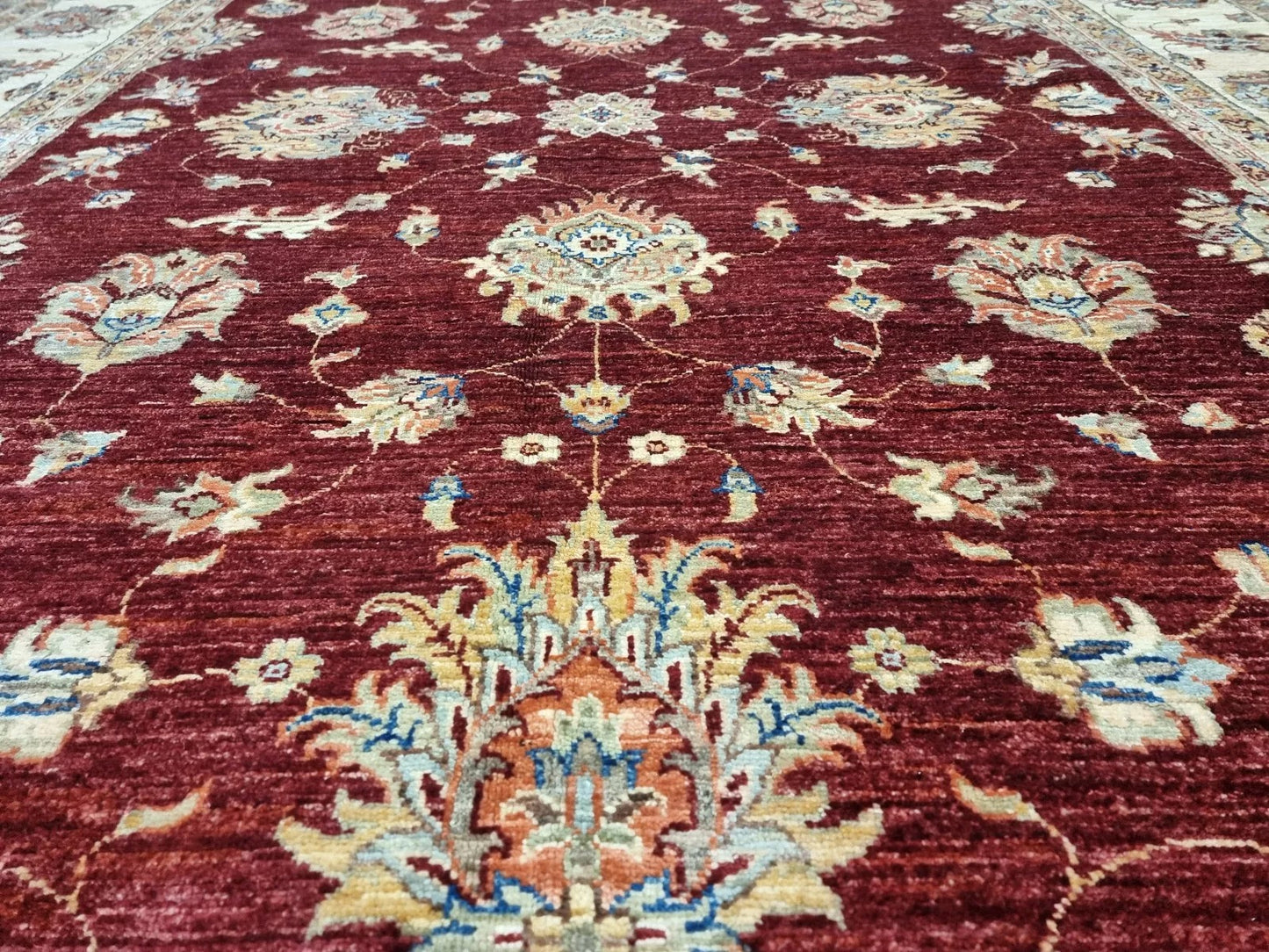 Afghan Zigler carpet for traditional interiors