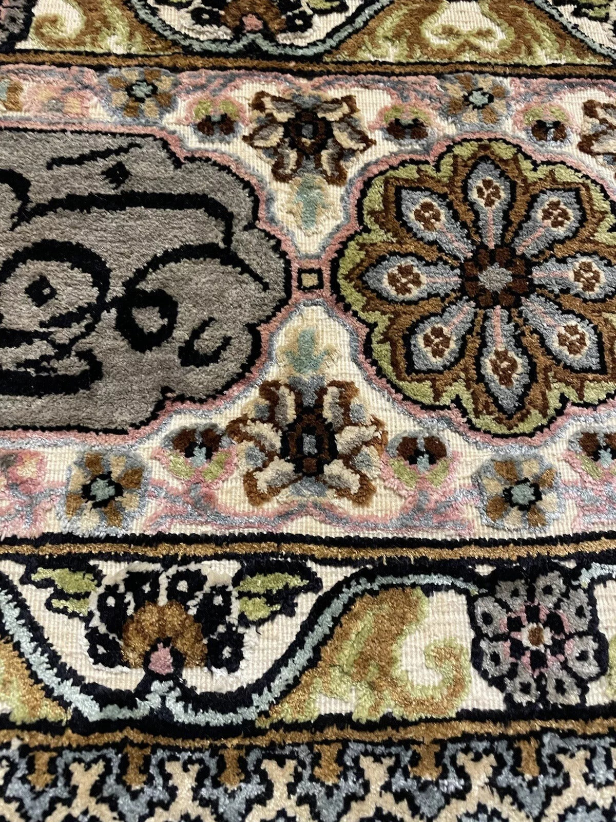 Collectorβs Persian Silk Rug β Handmade in Iran