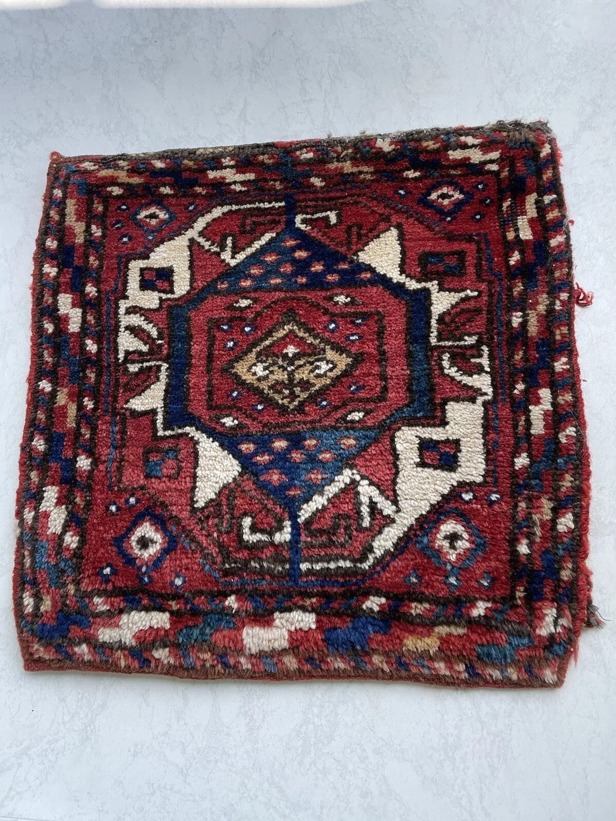 Geometric Patterned Kurdish Bag β A Unique Collectible