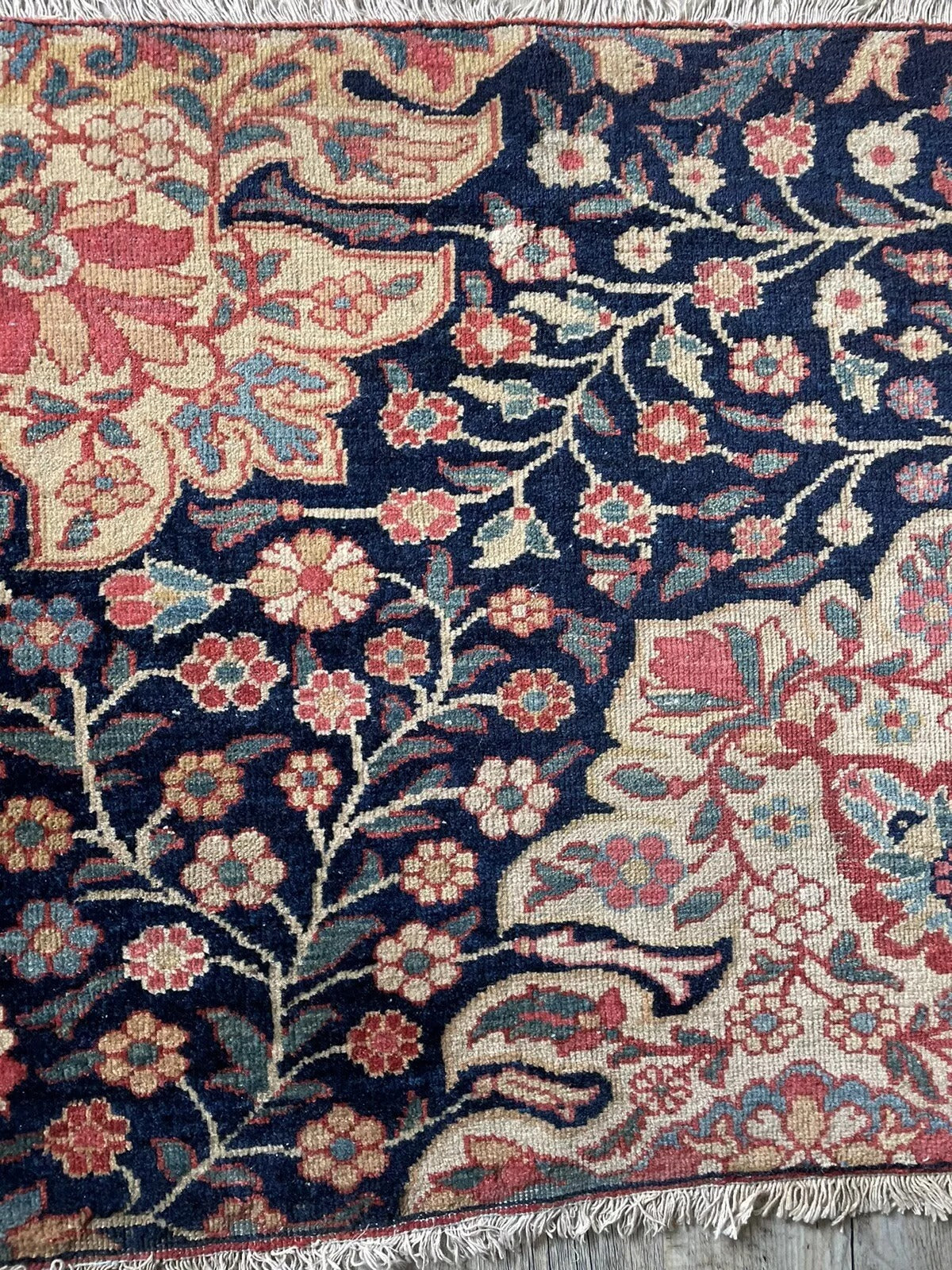 A fine example of 19th-century rug-making artistry