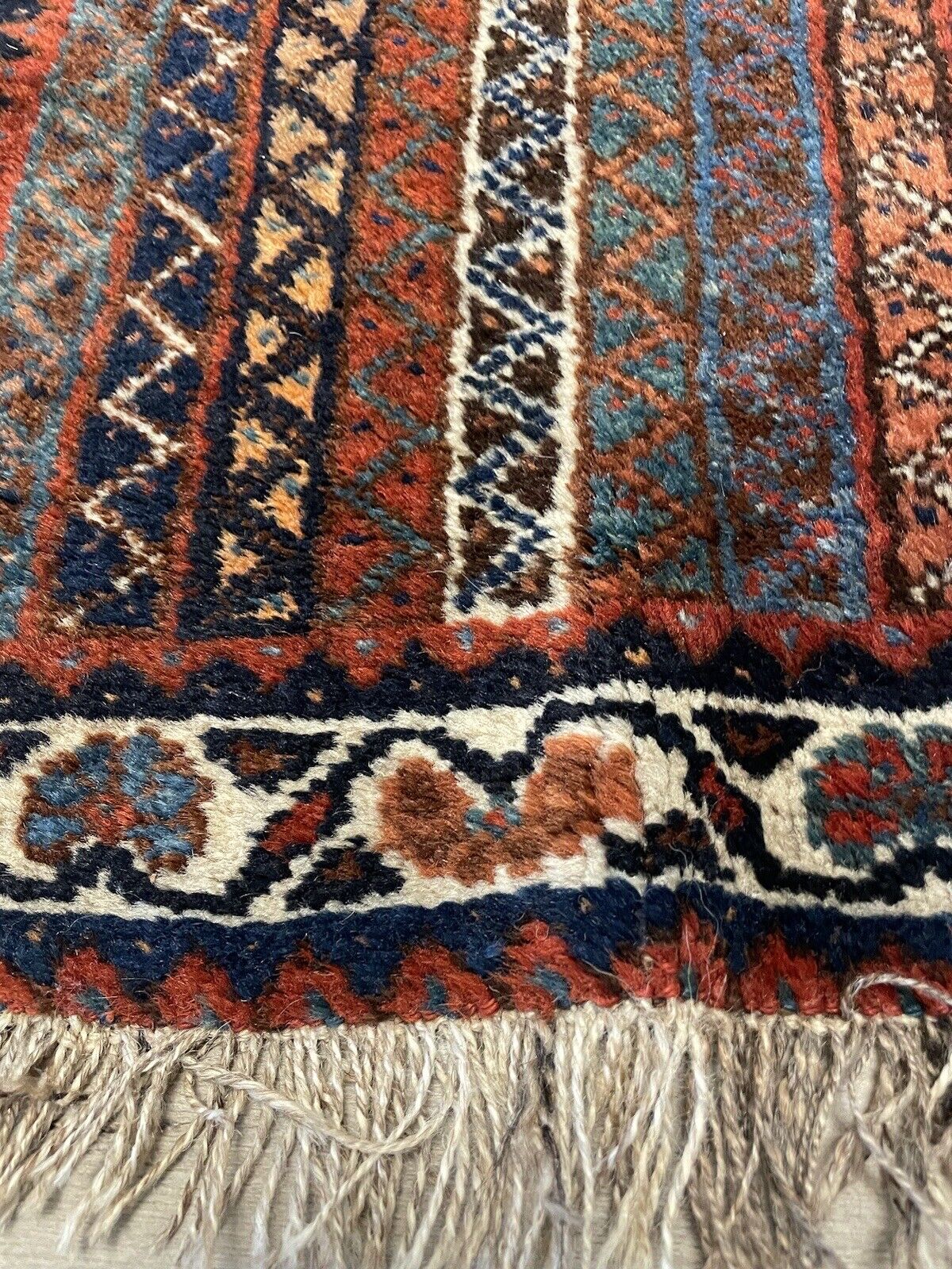 A rare Persian Shiraz rug perfect for collectors and interior designers