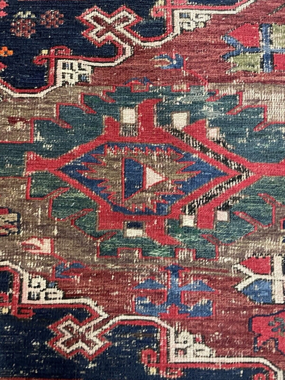 Woven design flow and minor surface imperfections