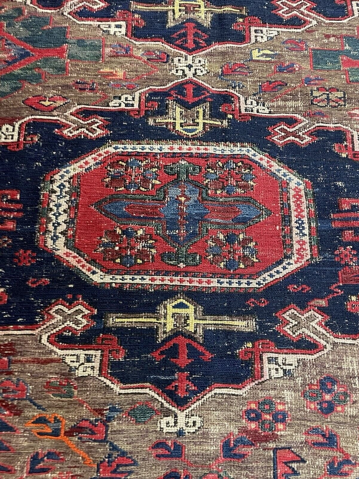 Flat lay showing scale relative to surrounding furnishings