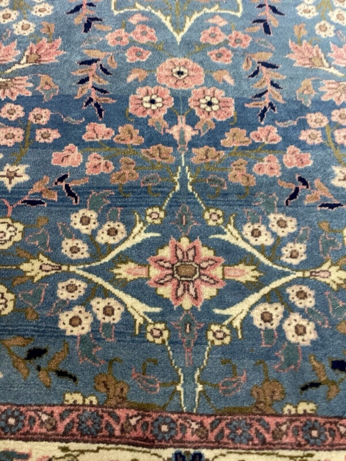 Time-softened colors of century-old Kerman weaving