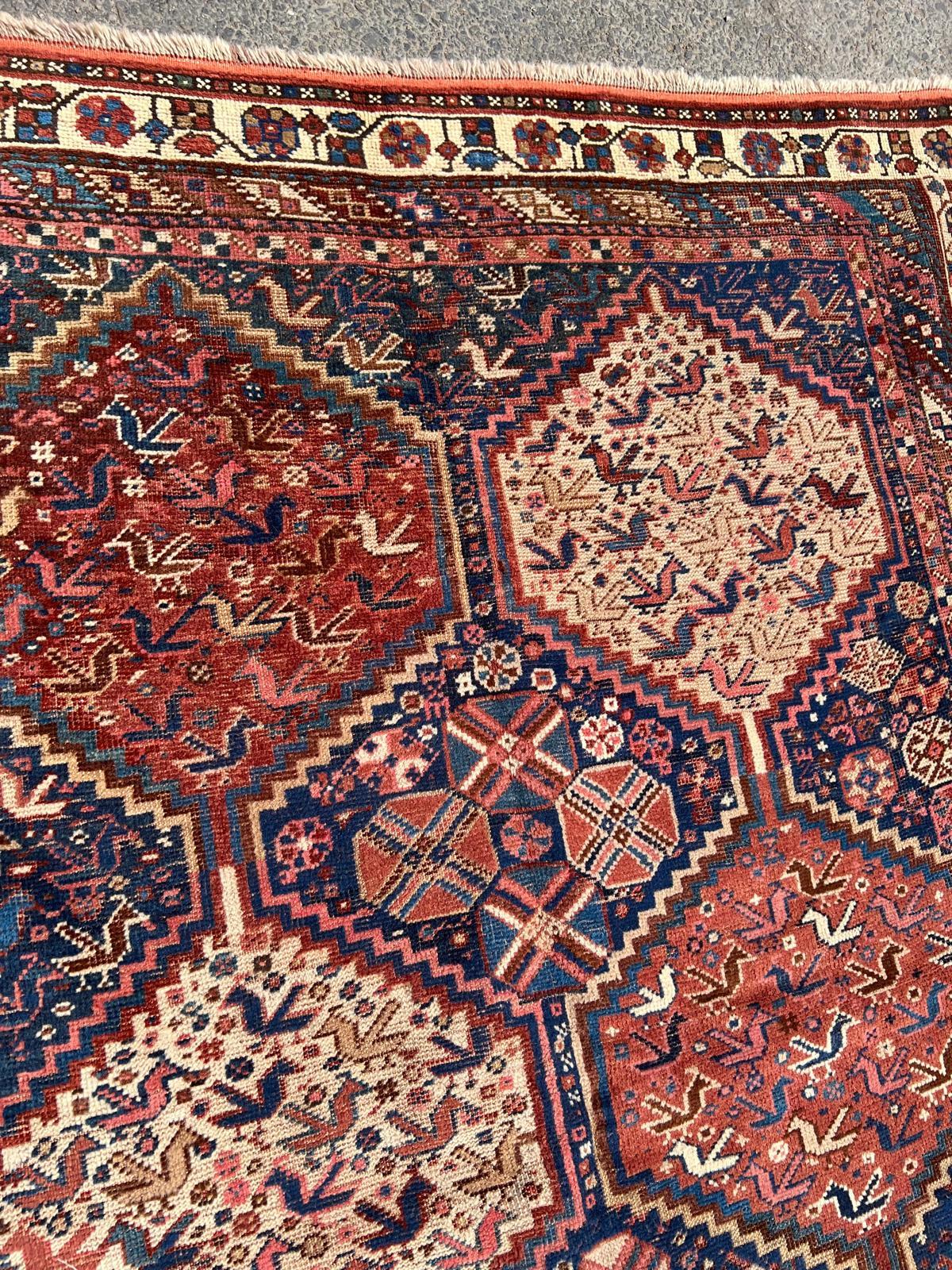 Antiqued wool sheen under directional lighting