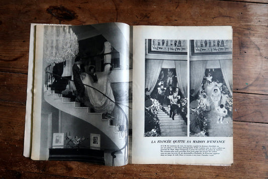Skiing and aluminium feature beside a Philips magnetophone advertisement
