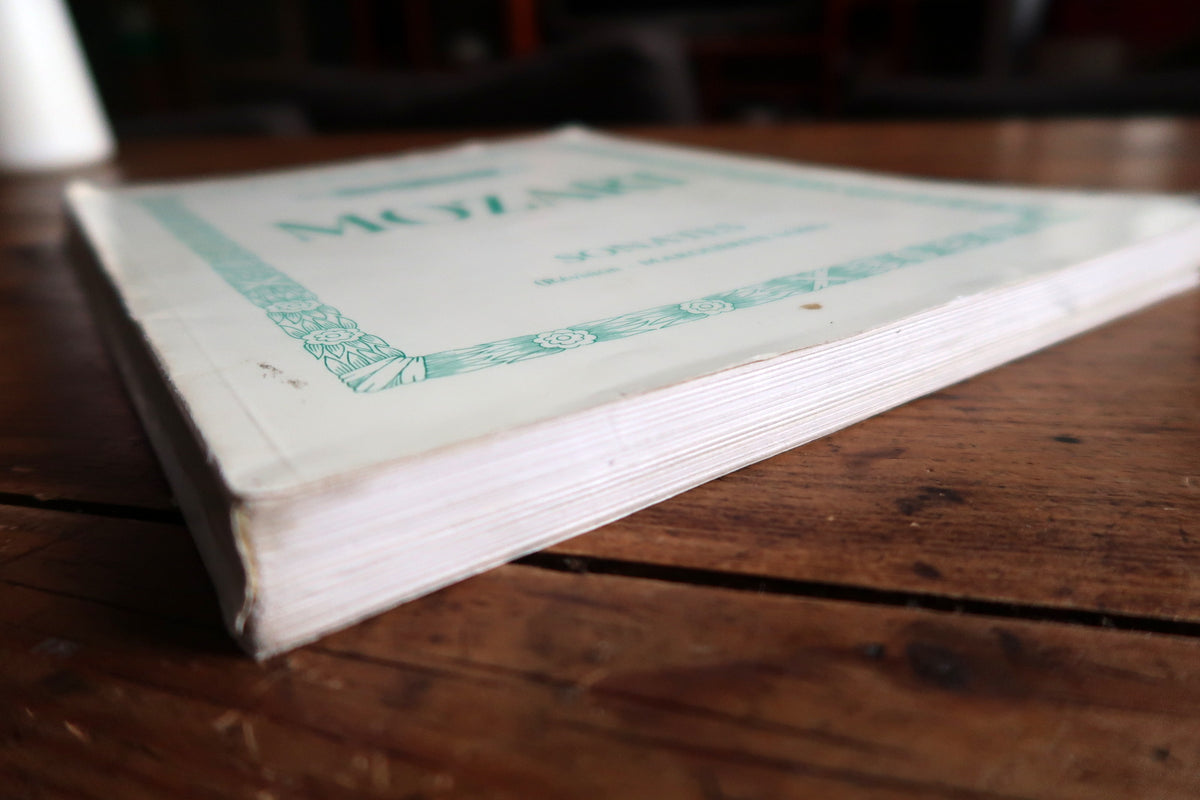 Full front cover of the Choudens Mozart Sonates volume with teal lettering and surface wear.