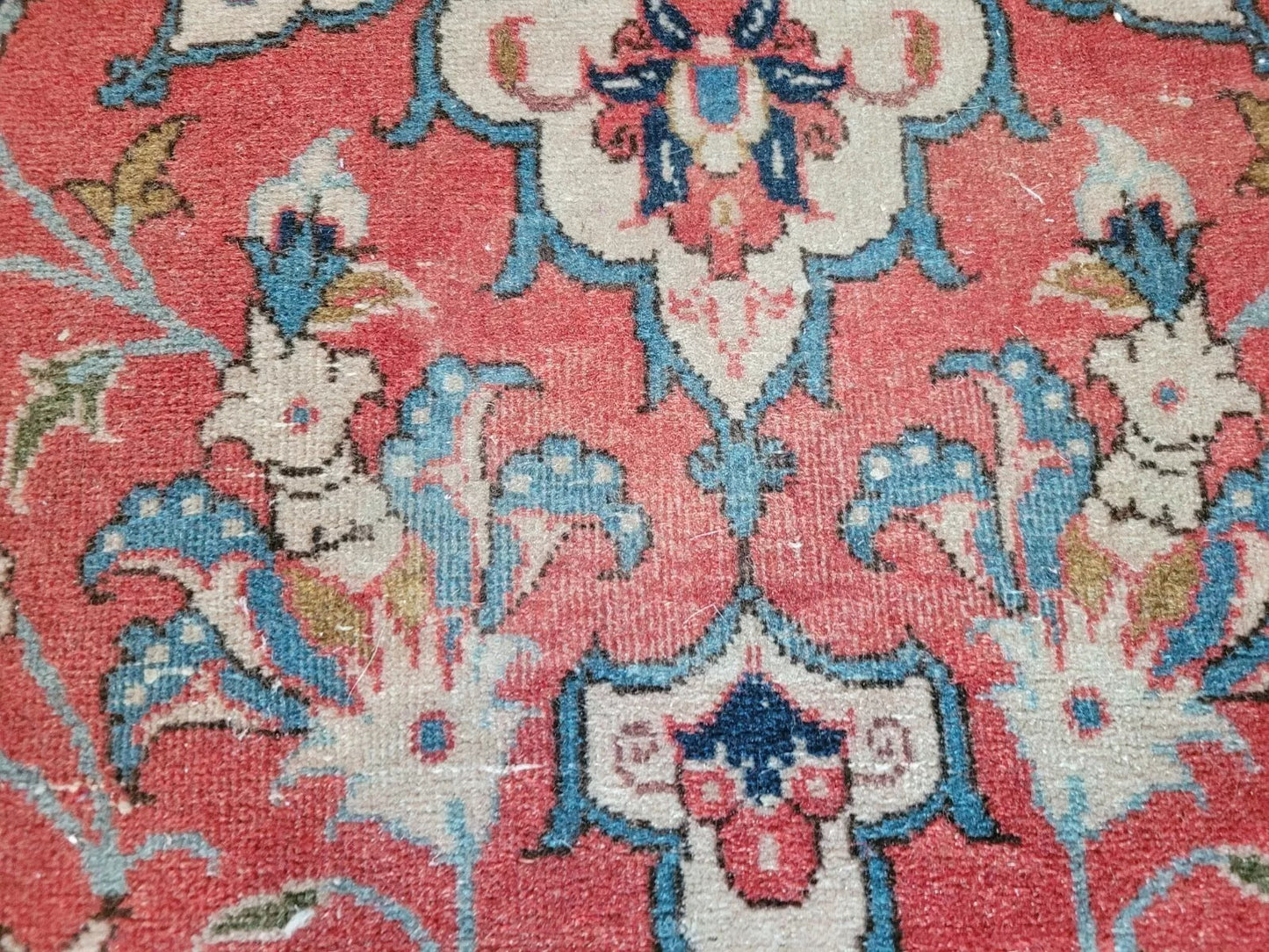 Collector’s Persian Tabriz rug with refined vintage aesthetics