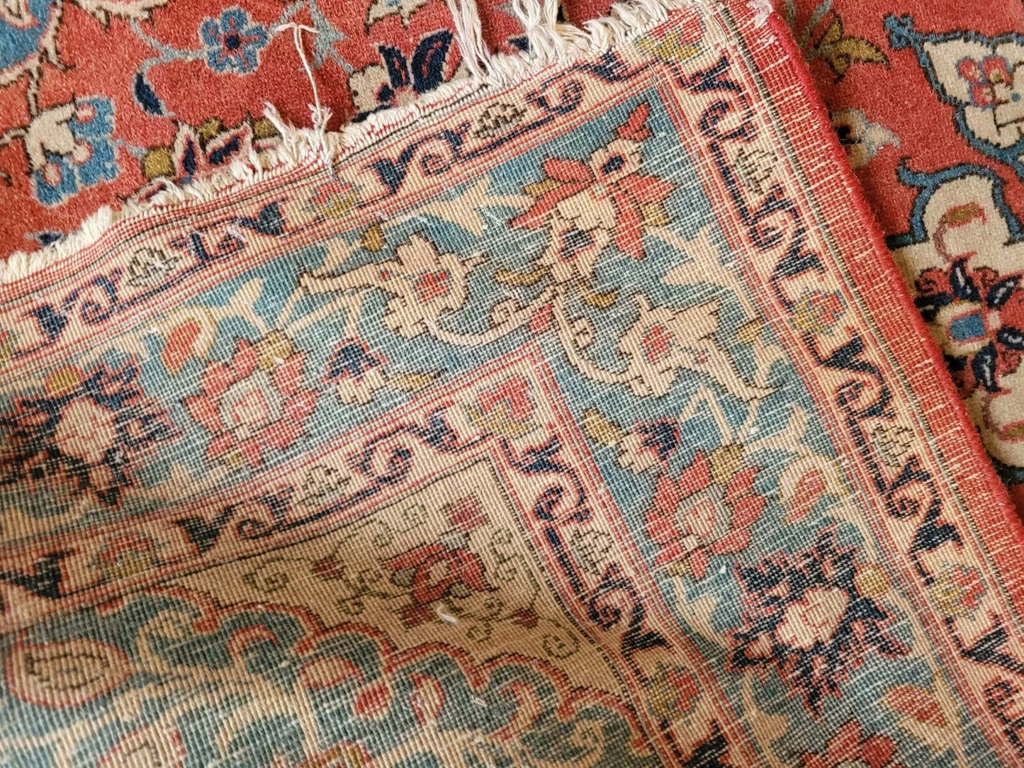 Rare Persian Tabriz rug with timeless craftsmanship