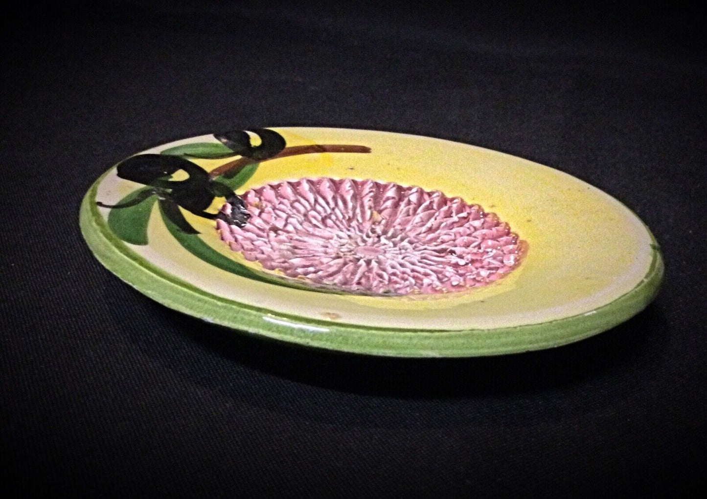 Colorful Olive Decor Ceramic Trinket Dish – 11 cm Diameter