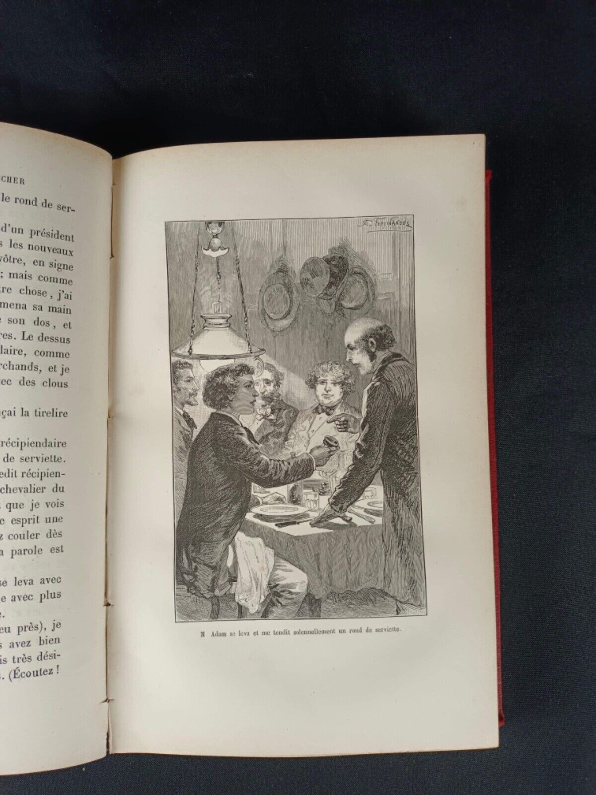 Antique literature: classic book by J. Girardin from Hachette