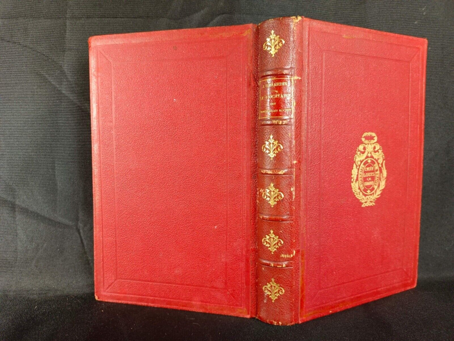 19th-20th-century antique book with classic French storytelling