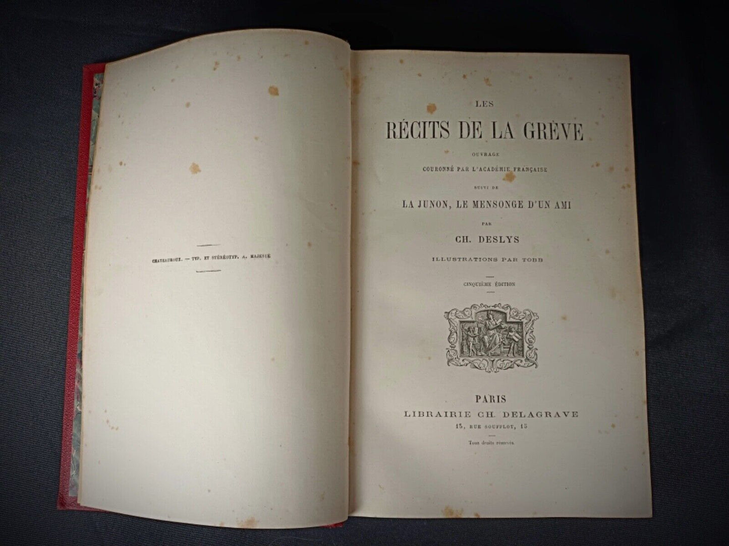 Vintage war literature book on military history and conflict narratives