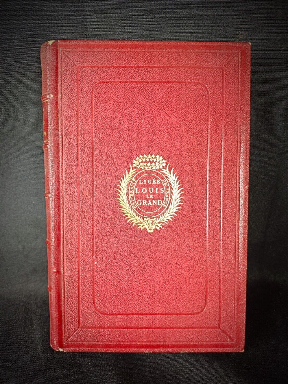 Side view of an original 5th edition war literature book