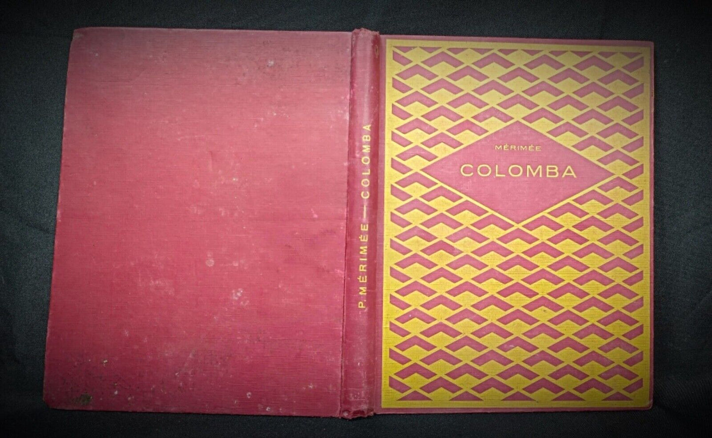Close-up of Pierre Rousseau’s illustration in Colomba