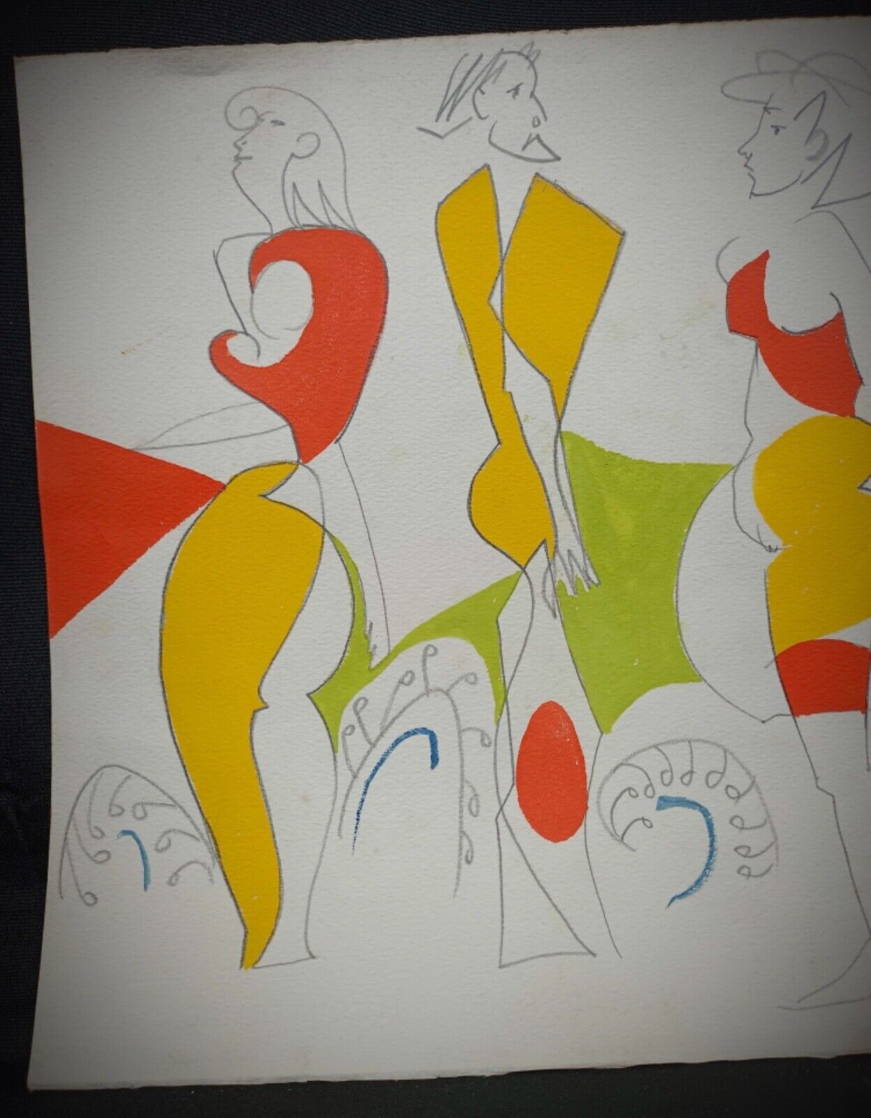 Vintage paper texture visible on Courtade artwork