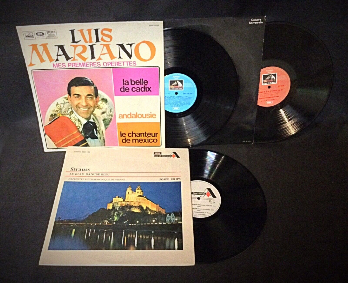 Beethoven Symphony No. 5 vinyl record from classical music collection.