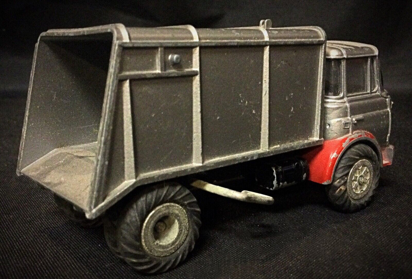 Side view of the vintage JRD Berliet toy truck