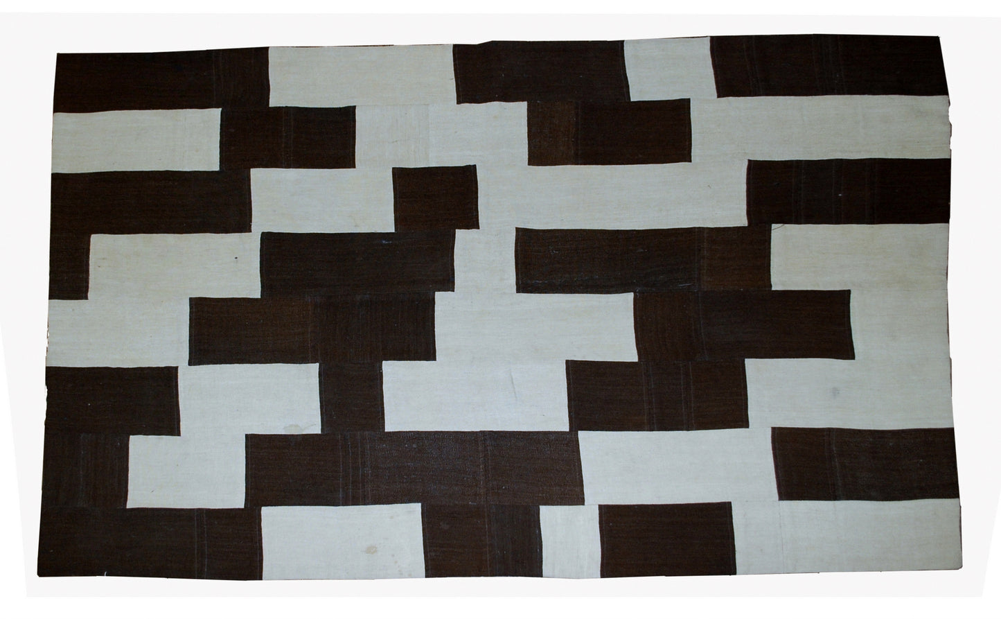 Handmade vintage Turkish Patchwork kilim 1970s