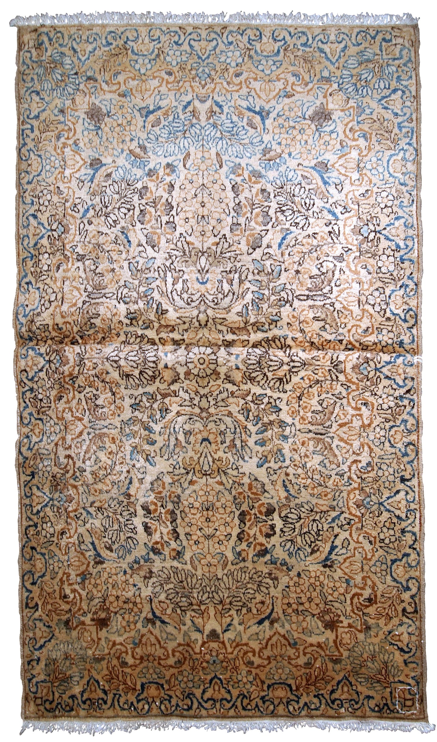 Handmade antique Persian Kerman rug, 1920s