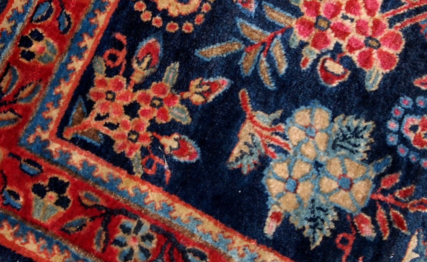 Handmade antique Persian Hamadan rug, 1920s