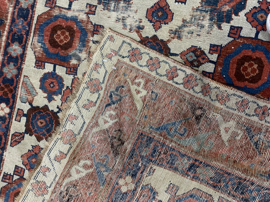 Handmade antique North-West Persian rug 1820s