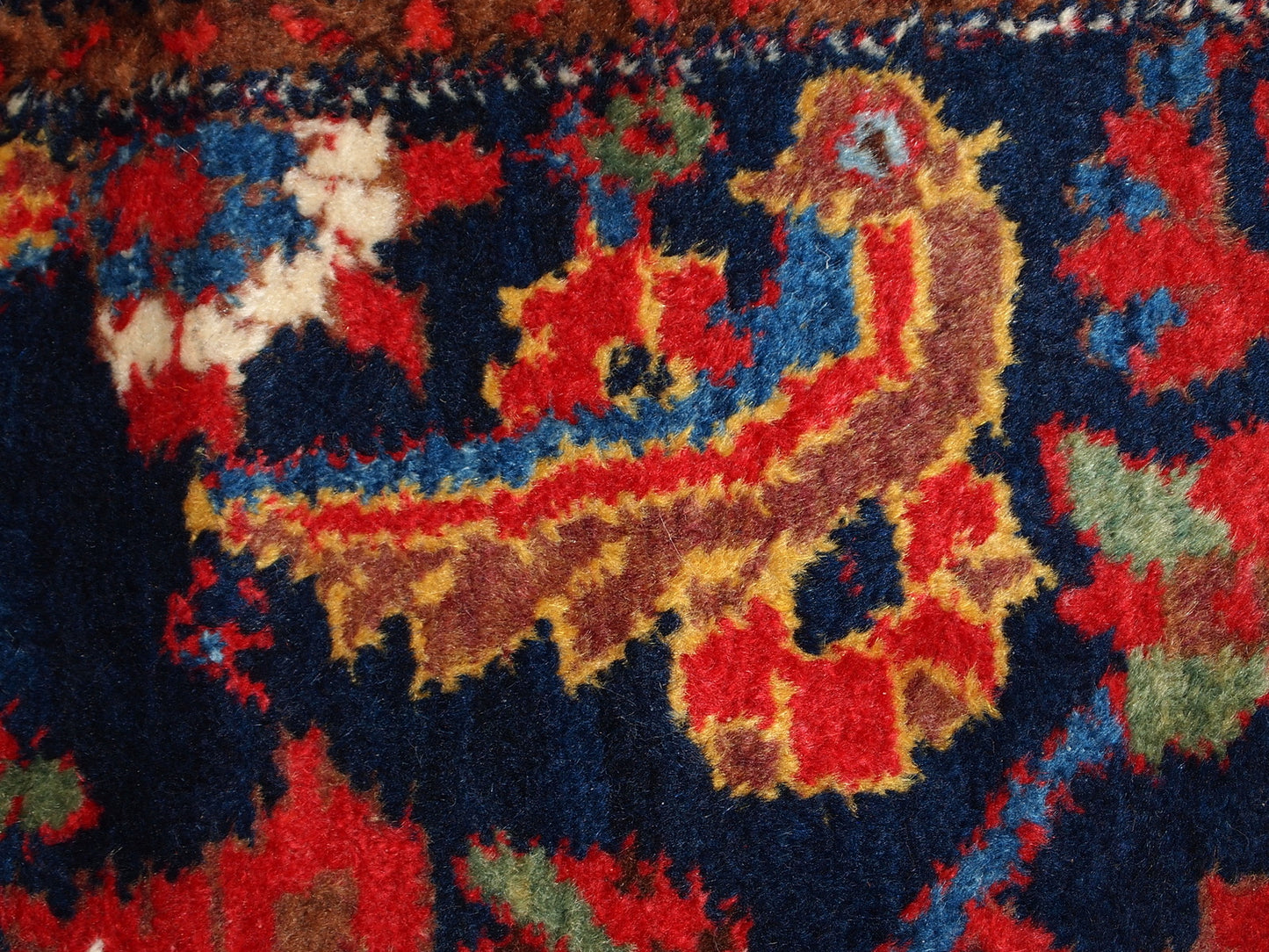 Handmade antique Persian Malayer runner 5.5' x 11.6' (170cm x 356cm) 1920s - 1C323 - One Royal Art