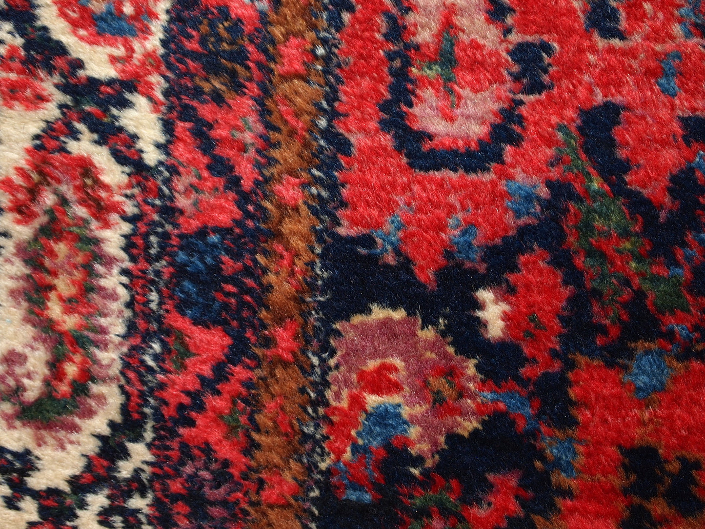 Handmade antique Persian Malayer runner 5.5' x 11.6' (170cm x 356cm) 1920s - 1C323 - One Royal Art