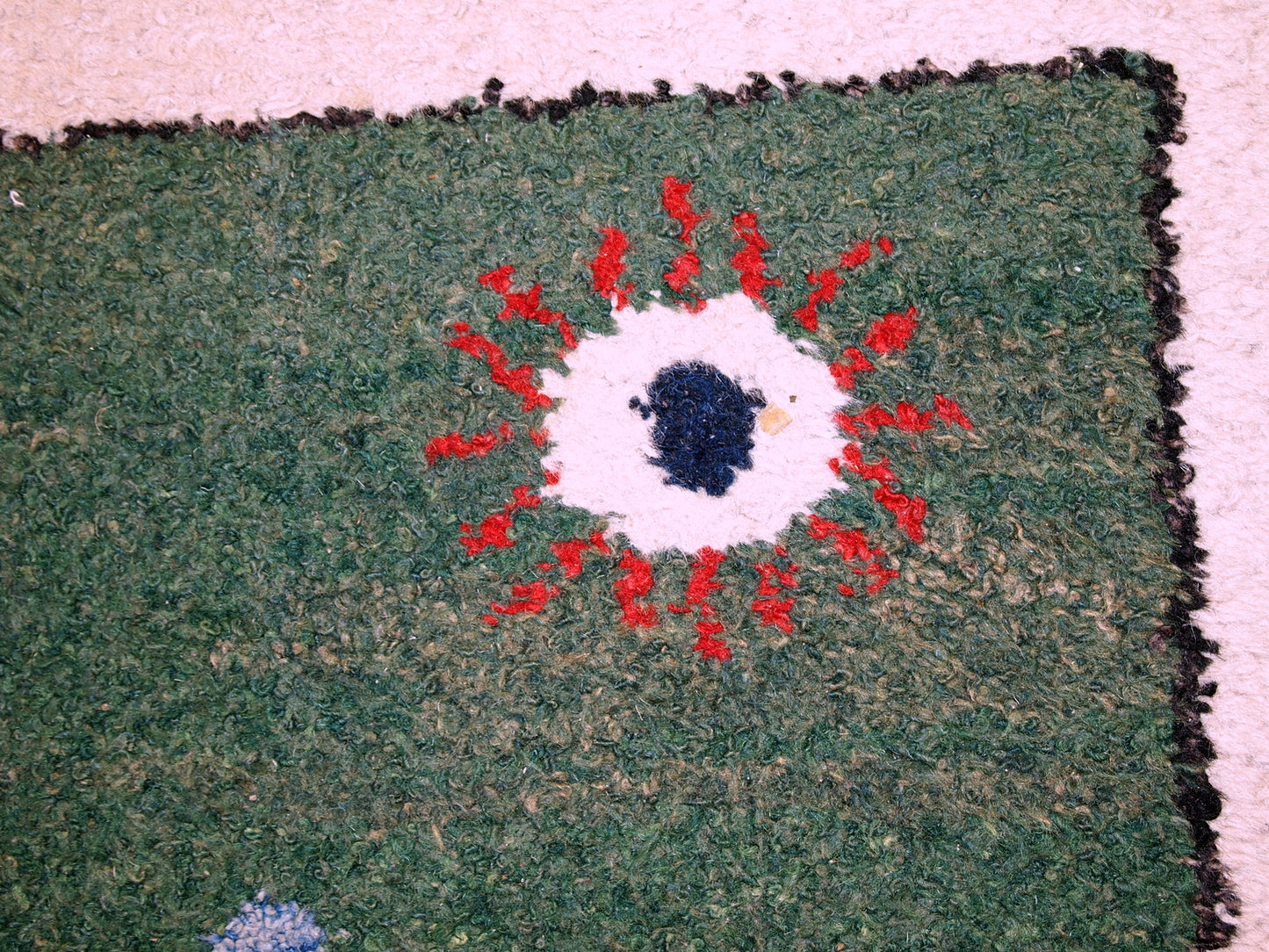 Handmade vintage Persian Gabbeh rug 4.6' x 7' (140cm x 215cm) 1960s - 1C344 - One Royal Art