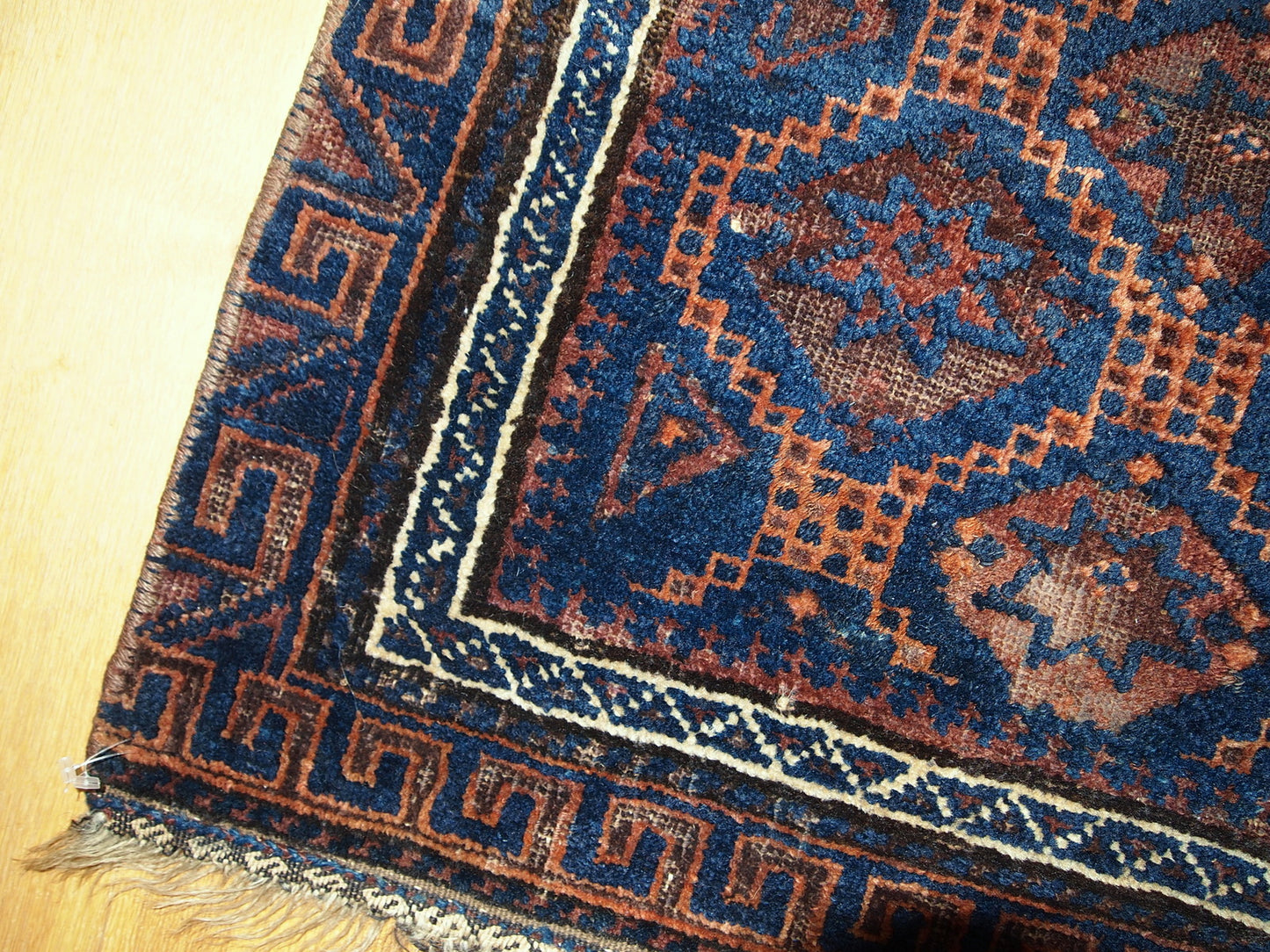 Antique hand made Afghan Baluch bag face in original condition with some wear due to age.