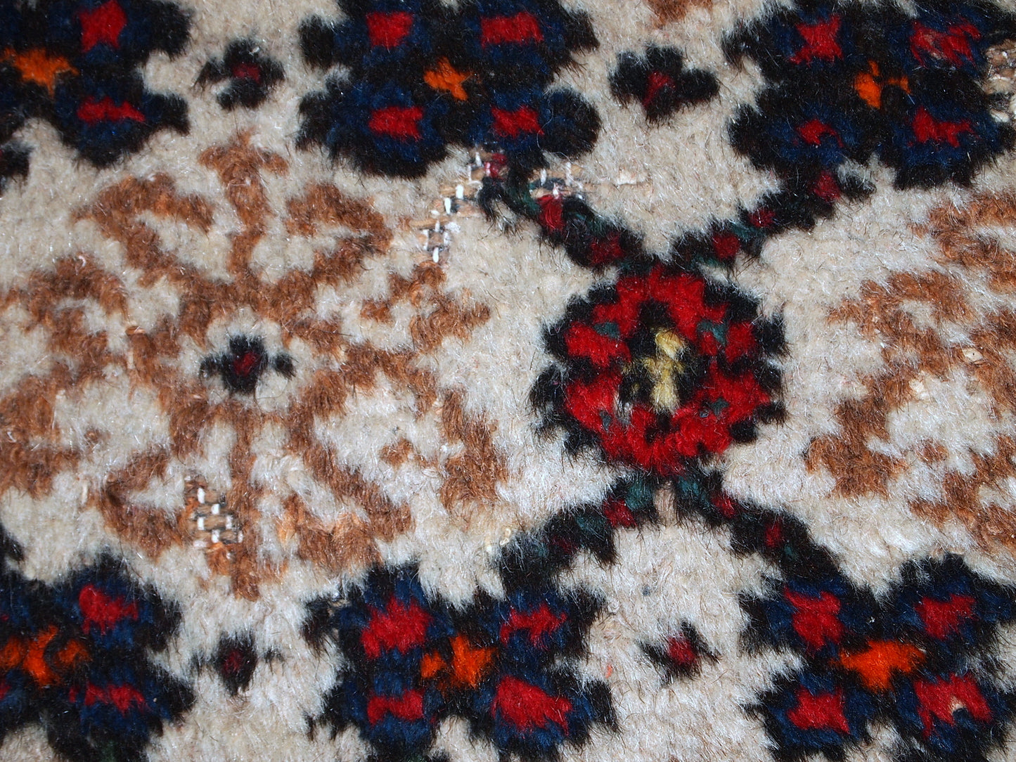 Handmade vintage Persian Hamadan runner, 1960s