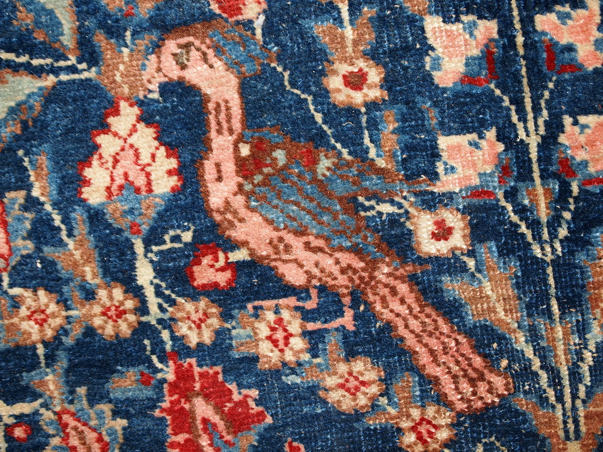 Handmade antique Persian Tabriz rug 6,2' x 9.5' (190cm x 292cm) 1920s - 1C409 - One Royal Art