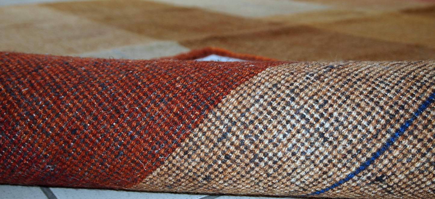 Handmade vintage Persian Gabbeh rug, 1980s