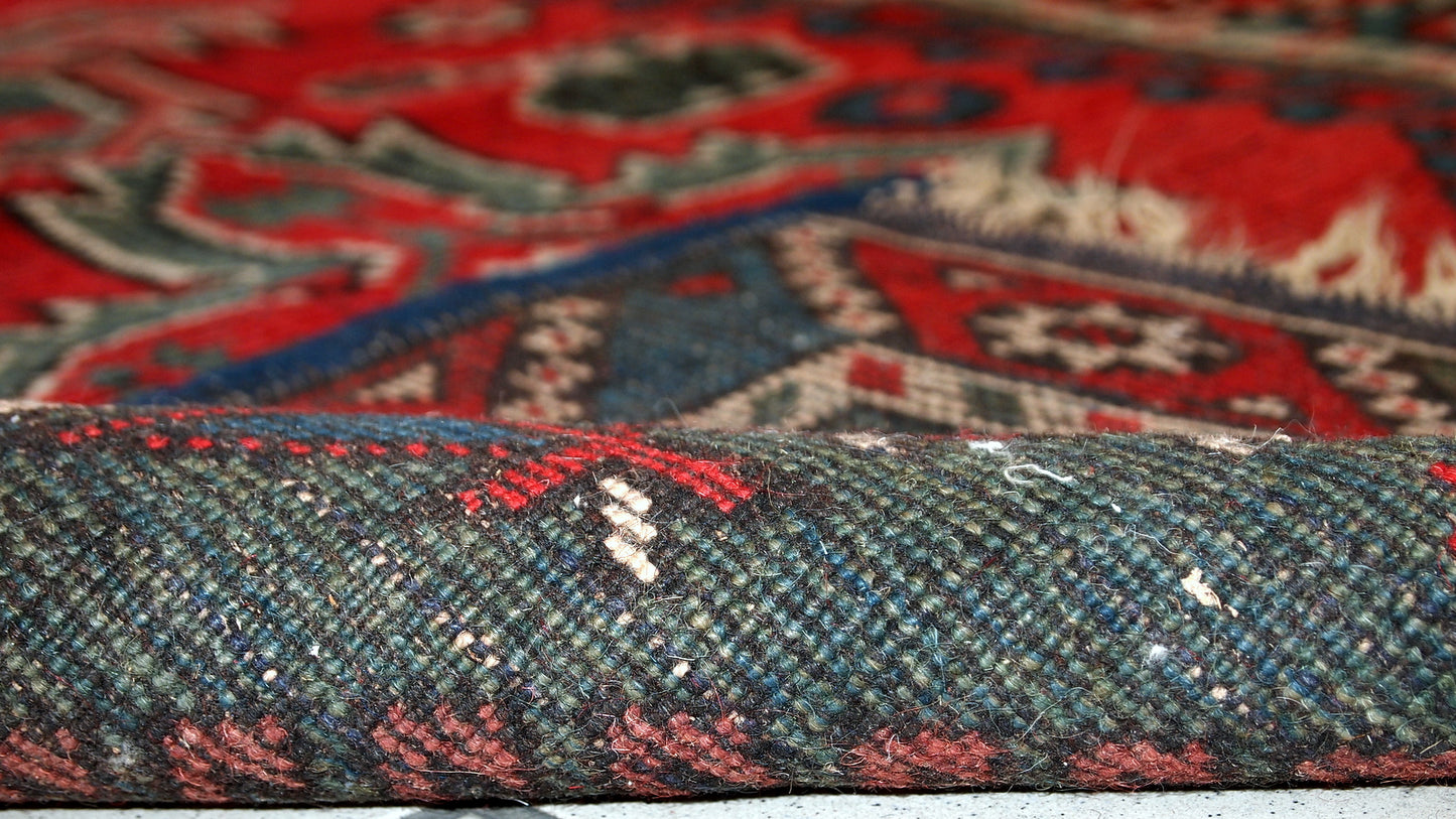 Handmade antique Turkish Anatolian rug, 1920s