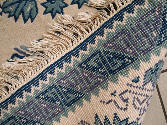 Handmade vintage Tunisian rug, 1960s