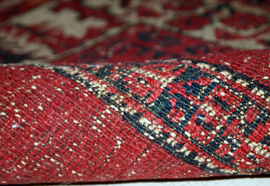 Handmade antique Turkish Anatolian prayer rug, 1940s