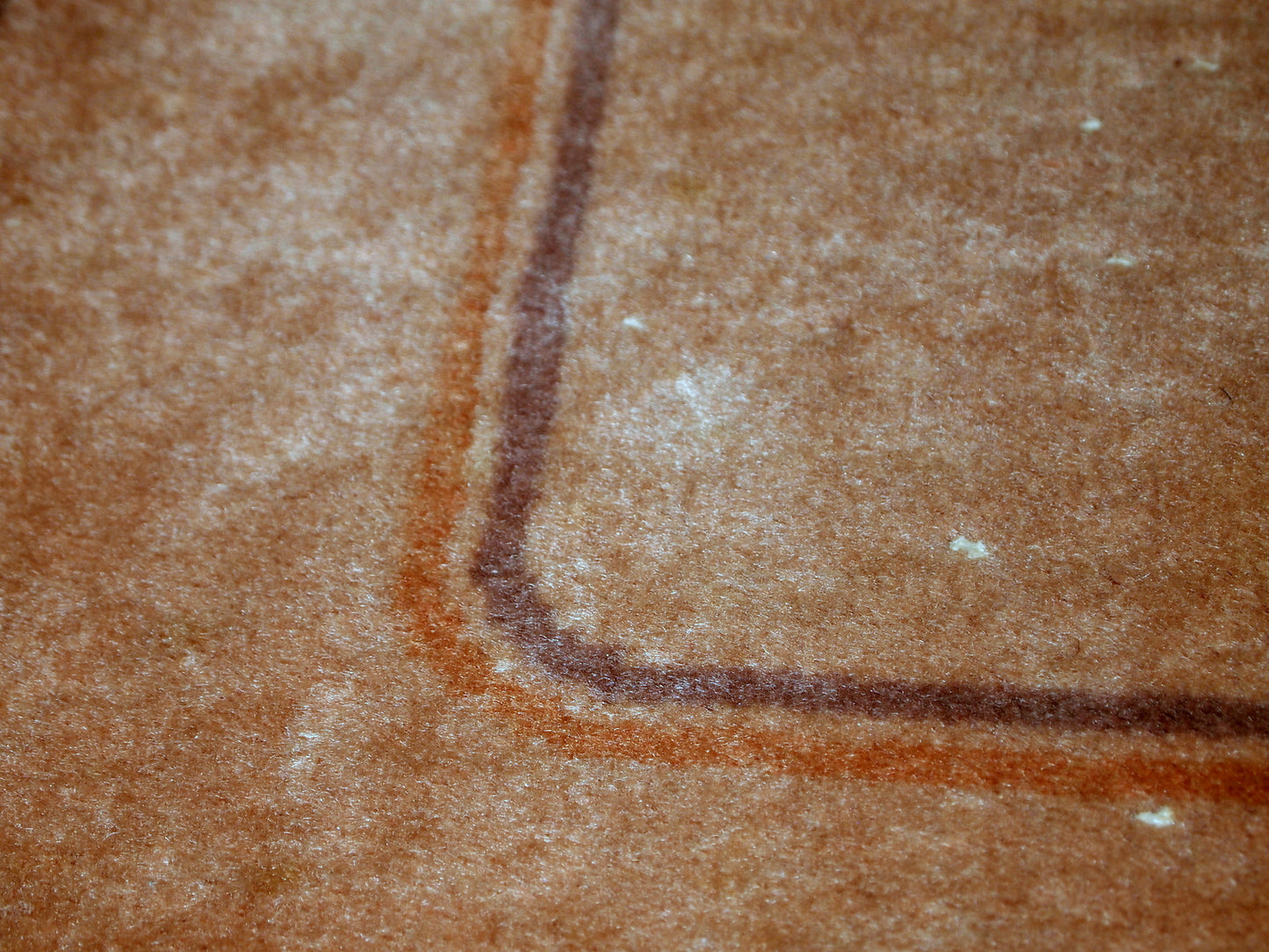 Handmade vintage Art Deco Chinese rug, 1950s