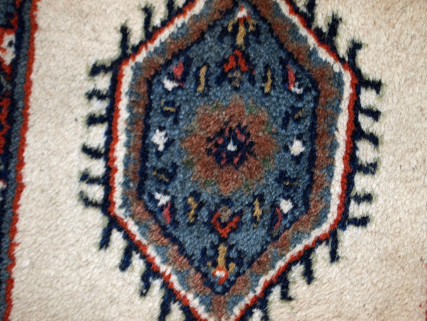 Handmade vintage Persian Hamadan rug, 1970s