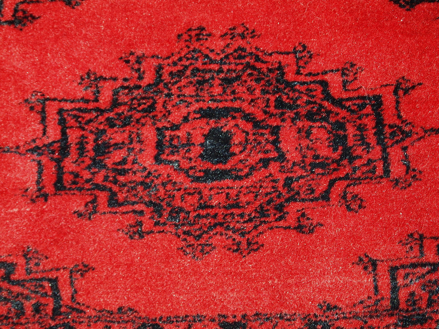 Handmade vintage Afghan Ersari rug, 1970s